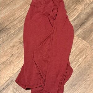 Lululemon Elegant Red Women's Shirt